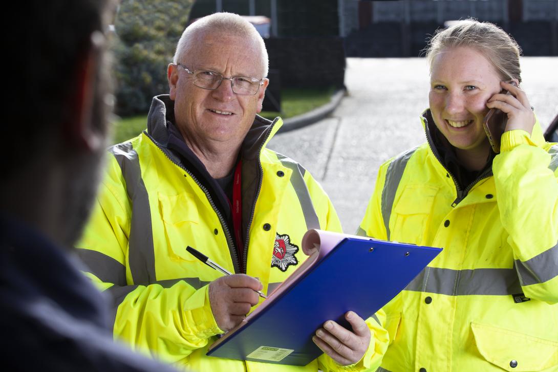 Volunteer response team