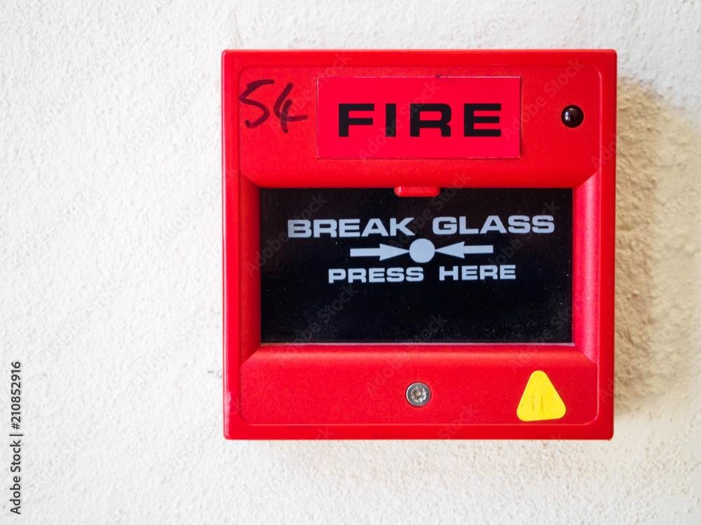 fire system call or break glass point